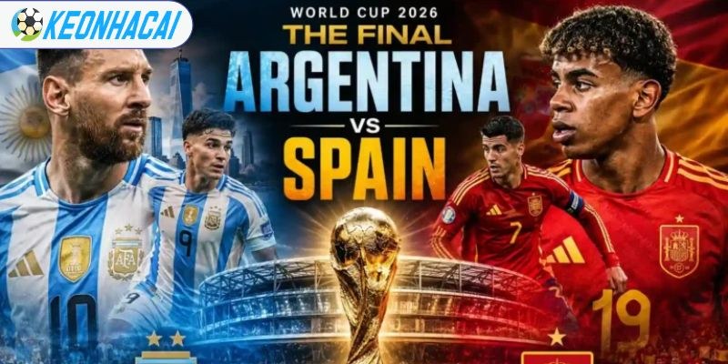 Trận chung kết World Cup kịch tính giữa Argentina và tuyển Anh