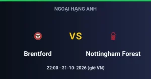 Brentford vs Nottingham Forest
