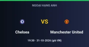 Chelsea vs Manchester United