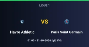 Havre Athletic Club vs Paris Saint Germain
